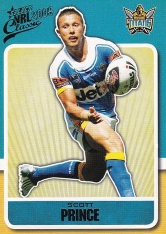 2009 NRL Classic Common Card - Base 053 Scott Prince Gold Coast Titans
