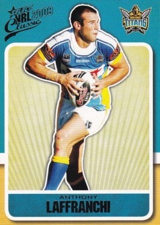 2009 NRL Classic Common Card - Base 058 Anthony Laffranchi Gold Coast Titans
