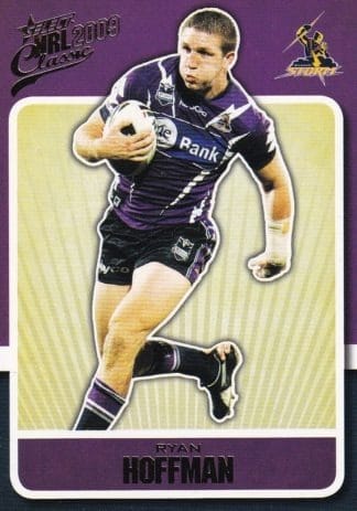 2009 NRL Classic Common Card - Base 080 Ryan Hoffman Melbourne Storm