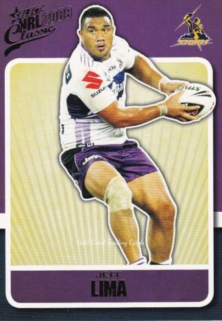 2009 NRL Classic Common Card - Base 083 Jeff Lima Melbourne Storm
