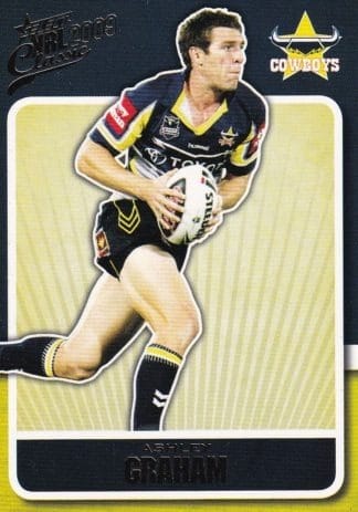 2009 NRL Classic Common Card - Base 105 Ashley Graham North Qld Cowboys