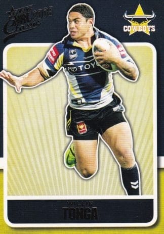 2009 NRL Classic Common Card - Base 110 Willie Tonga North Qld Cowboys