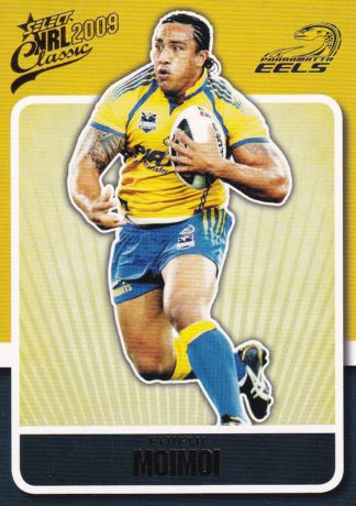 2009 NRL Classic Common Card - Base 121 Fuifui Moimoi Parramatta Eels