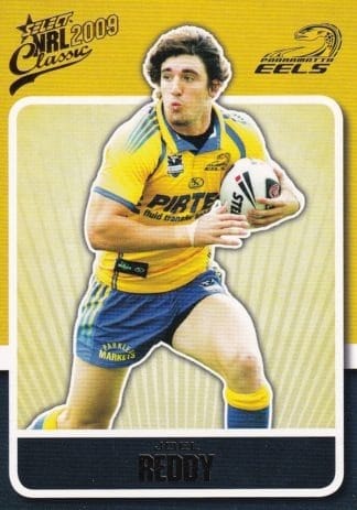 2009 NRL Classic Common Card - Base 122 Joel Reddy Parramatta Eels