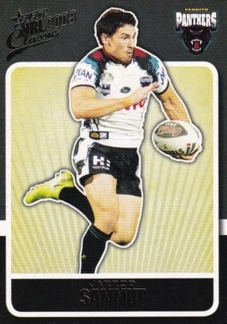 2009 NRL Classic Common Card - Base 129 Jarrod Sammut Penrith Panthers