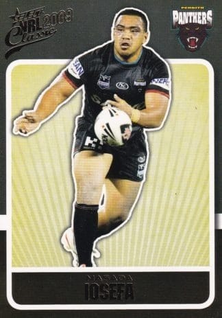 2009 NRL Classic Common Card - Base 130 Masada Iosefa Penrith Panthers