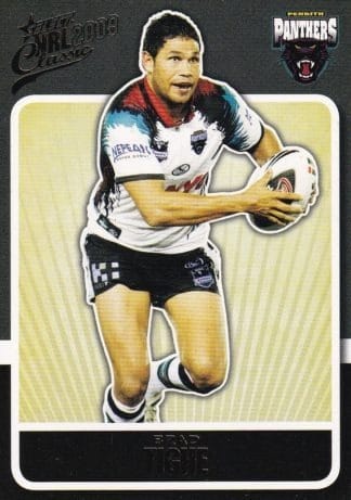 2009 NRL Classic Common Card - Base 133 Brad Tighe Penrith Panthers