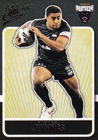 2009 NRL Classic Common Card - Base 134 Michael Jennings Penrith Panthers
