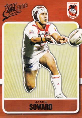 2009 NRL Classic Common Card - Base 146 Jamie Soward St George Dragons