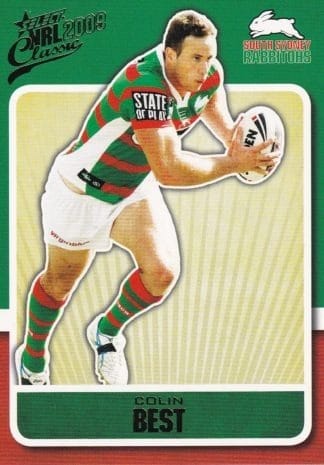 2009 NRL Classic Common Card - Base 150 Colin Best South Sydney Rabbitohs