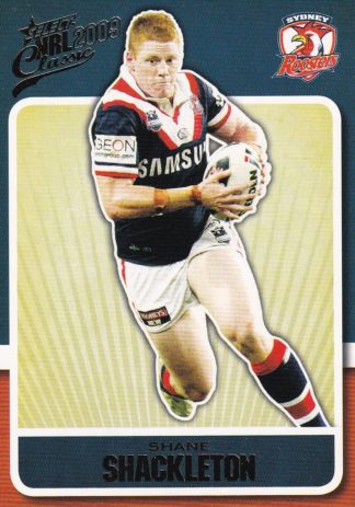 2009 NRL Classic Common Card - Base 170 Shane Shackleton Sydney Roosters