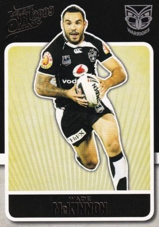 2009 NRL Classic Common Card - Base 179 Wade McKinnon Warriors