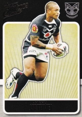 2009 NRL Classic Common Card - Base 183 Manu Vatuvei Warriors