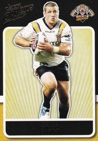 2009 NRL Classic Common Card - Base 189 Bryce Gibbs Wests Tigers