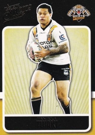2009 NRL Classic Common Card - Base 195 Taniela Tuiaki Wests Tigers