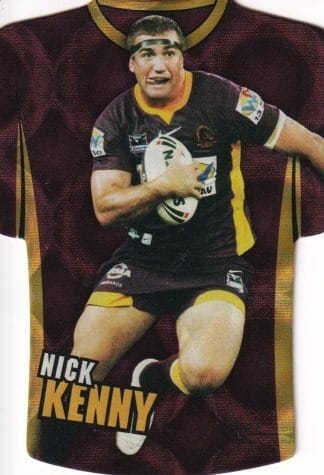 2009 NRL Classic Holofoil Jersey - JDC05 Nick Kenny Brisbane Broncos