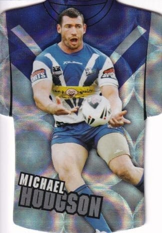 2009 NRL Classic Holofoil Jersey - JDC07 Michael Hodgson Canterbury Bulldogs