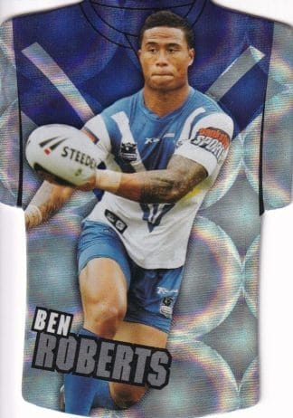 2009 NRL Classic Holofoil Jersey - JDC10 Ben Roberts Canterbury Bulldogs