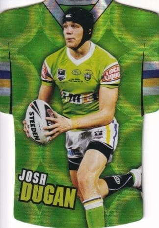 2009 NRL Classic Holofoil Jersey - JDC13 Josh Dugan Canberra Raiders
