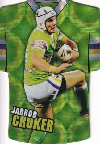 2009 NRL Classic Holofoil Jersey - JDC14 Jarrod Croker Canberra Raiders