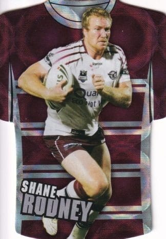 2009 NRL Classic Holofoil Jersey - JDC35 Shane Rodney Manly Sea Eagles