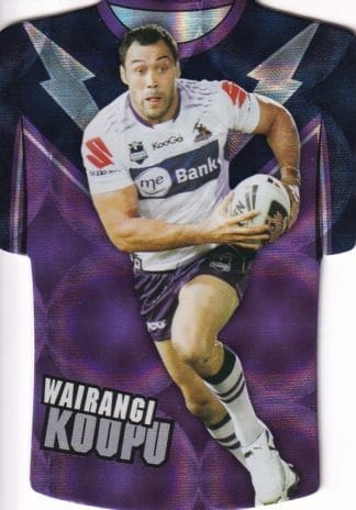 2009 NRL Classic Holofoil Jersey - JDC38 Wairangi Koopu Melbourne Storm