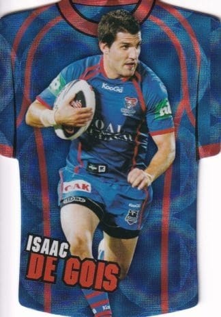 2009 NRL Classic Holofoil Jersey - JDC47 Isaac De Gois Newcastle Knights