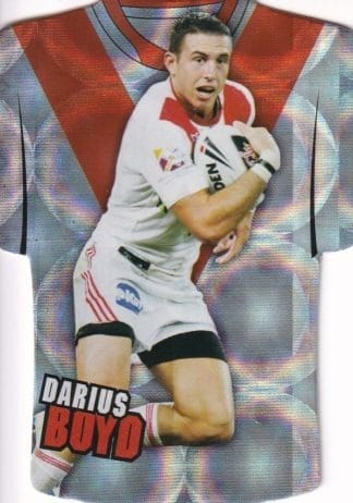 2009 NRL Classic Holofoil Jersey - JDC67 Darius Boyd St George Dragons