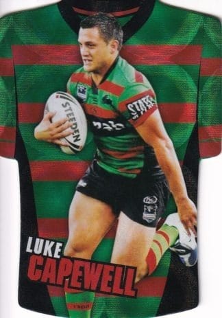 2009 NRL Classic Holofoil Jersey - JDC74 Luke Capewell South Sydney Rabbitohs