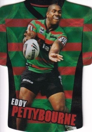2009 NRL Classic Holofoil Jersey - JDC75 Eddy Pettybourne South Sydney Rabbitohs
