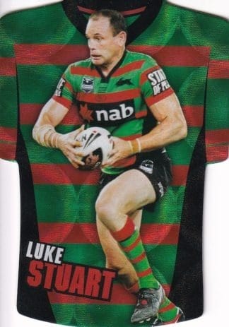 2009 NRL Classic Holofoil Jersey - JDC76 Luke Stuart South Sydney Rabbitohs