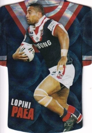 2009 NRL Classic Holofoil Jersey - JDC80 Lopini Paea Sydney Roosters
