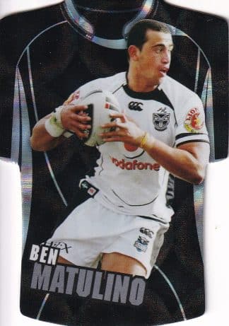2009 NRL Classic Holofoil Jersey - JDC89 Ben Matulino Warriors