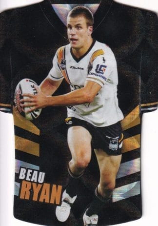 2009 NRL Classic Holofoil Jersey - JDC93 Beau Ryan Wests Tigers