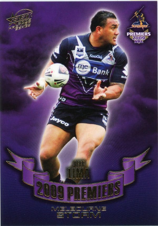 2009 NRL Premiers Set - PC16 Jeff Lima Melbourne Storm