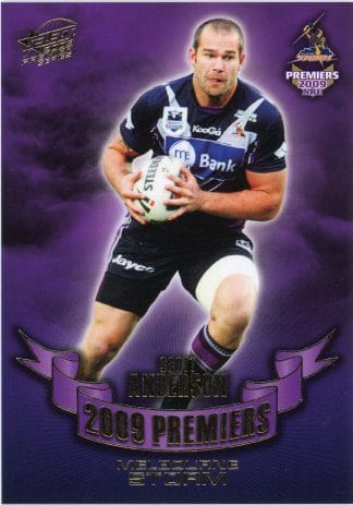 2009 NRL Premiers Set - PC18 Scott Anderson Melbourne Storm