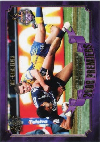 2009 NRL Premiers Set - PC20 Adam Blair Melbourne Storm