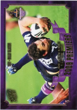 2009 NRL Premiers Set - PC22 Billy Slater Melbourne Storm