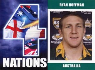 2009 RL Cardz Four Nations - Card 07 Ryan Hoffman Australia