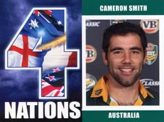 2009 RL Cardz Four Nations - Card 11 Cameron Smith Australia