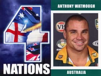 2009 RL Cardz Four Nations - Card 13 Anthony Watmough Australia