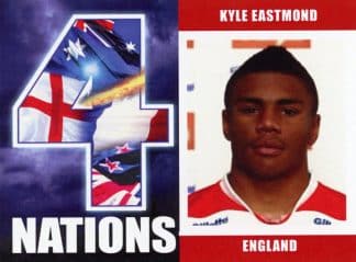 2009 RL Cardz Four Nations - Card 17 Kyle Eastmond England