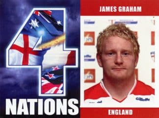 2009 RL Cardz Four Nations - Card 19 James Graham England