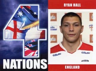 2009 RL Cardz Four Nations - Card 20 Ryan Hall England