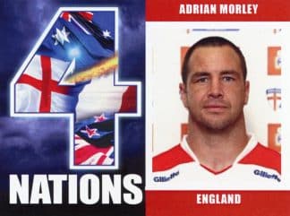2009 RL Cardz Four Nations - Card 22 Adrian Morley England