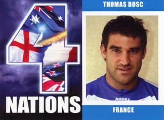 2009 RL Cardz Four Nations - Card 45 Thomas Bosc France