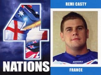 2009 RL Cardz Four Nations - Card 46 Remi Casty France