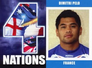 2009 RL Cardz Four Nations - Card 51 Dimitri Pelo France