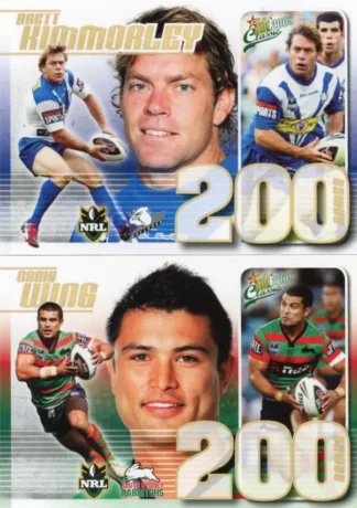 2009 NRL Classic Case Cards