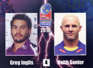 2010 World Cup Challenge - Card 04 Greg Inglis & Keith Senior